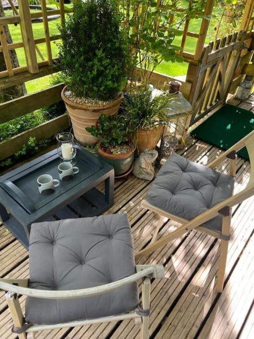 'The Den' Self Contained One Bedroom Annexe. Stockbridge  Dış mekan fotoğraf