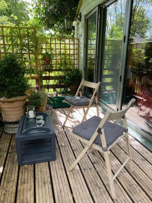 'The Den' Self Contained One Bedroom Annexe. Stockbridge  Dış mekan fotoğraf
